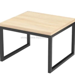 Panda Crudo Stolik fryzjerski w stylu loftowym, płyta laminowana