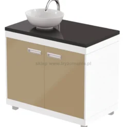 Panda D-100 Labor / Szafka dolna do salonu fryzjerskiego, płyta laminat