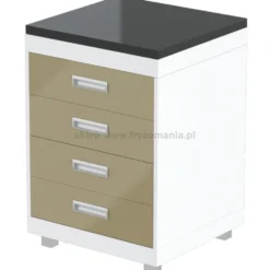 Panda D-60 Labor / Szafka dolna z szufladami do salonu fryzjerskiego, płyta MDF