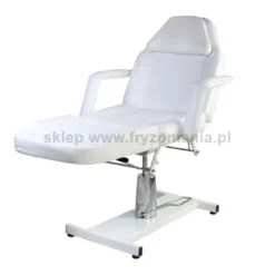 Panda Fiord Lux Fotel kosmetyczny biały na pompie hydraulicznej dostępny w 48H