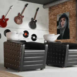 Panda GLAMROCK LUX myjnia fryzjerska z masażem wibracyjnym