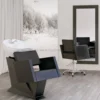 Panda Kubik QR Fotel fryzjerski, baza XM dostępny w 48H