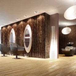 Panda Noah Tech Fotel fryzjerski do salonu, czarna obudowa