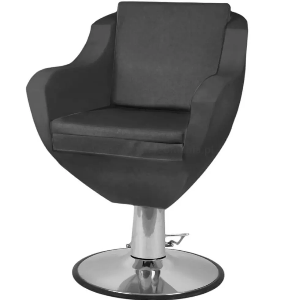 Panda Noah Tech Fotel fryzjerski do salonu, czarna obudowa
