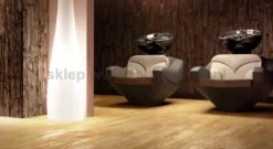 Panda Noah Tech Fotel fryzjerski do salonu, czarna obudowa