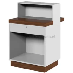 Panda Simple Mini recepcja z szufladą, płyta laminowana