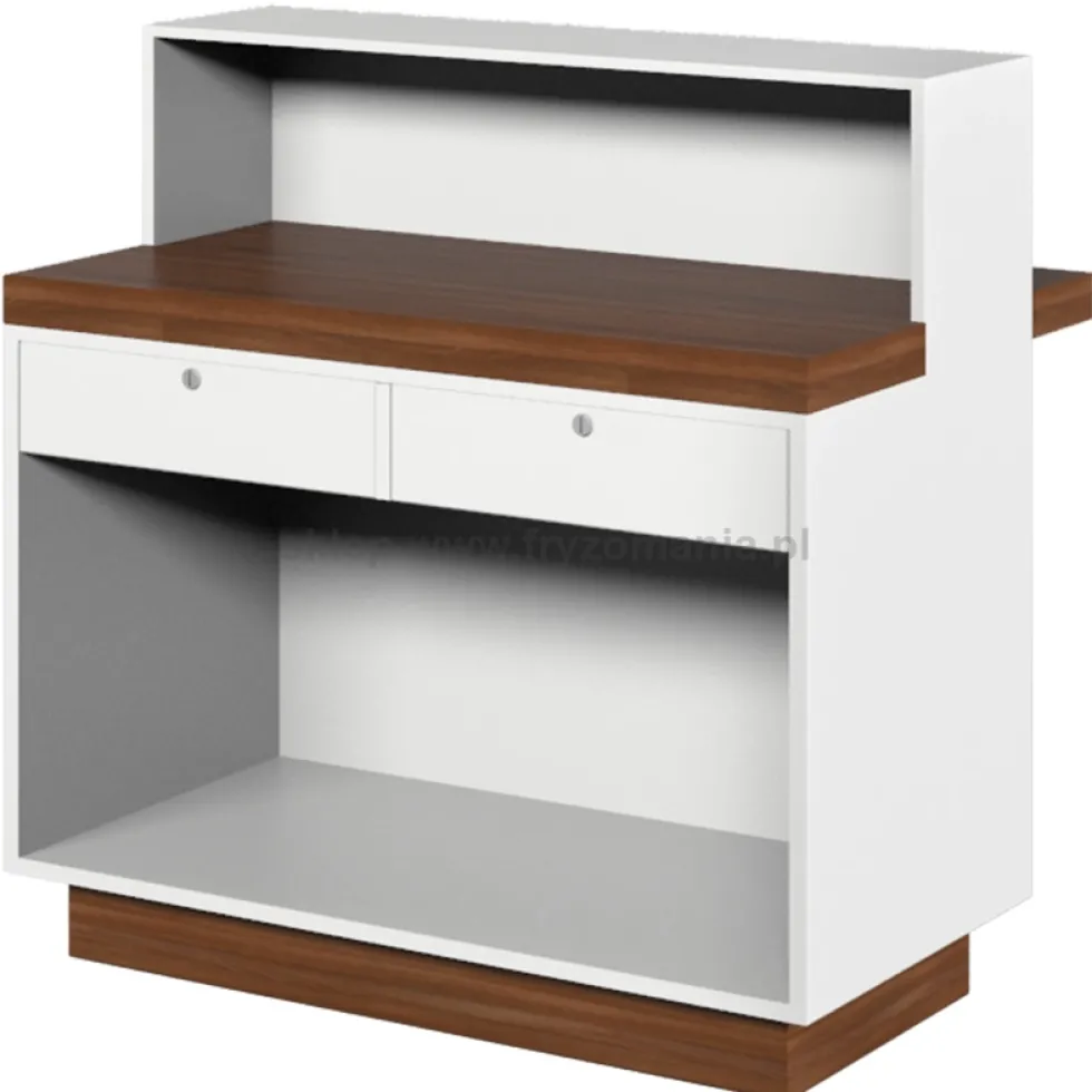 Panda Simple Recepcja fryzjerska, z szufladą płyta laminowana