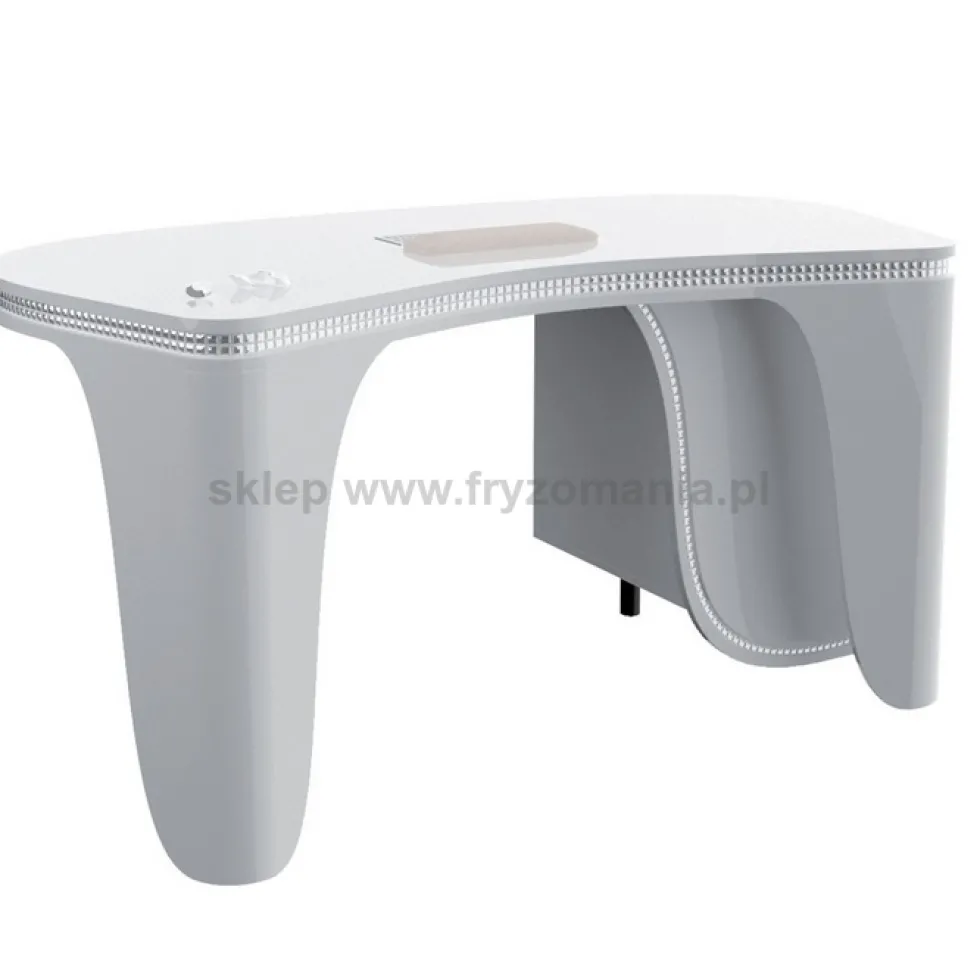 Panda VIVO Stolik do manicure z pochłaniaczem, płyta MDF, 153x75x84cm