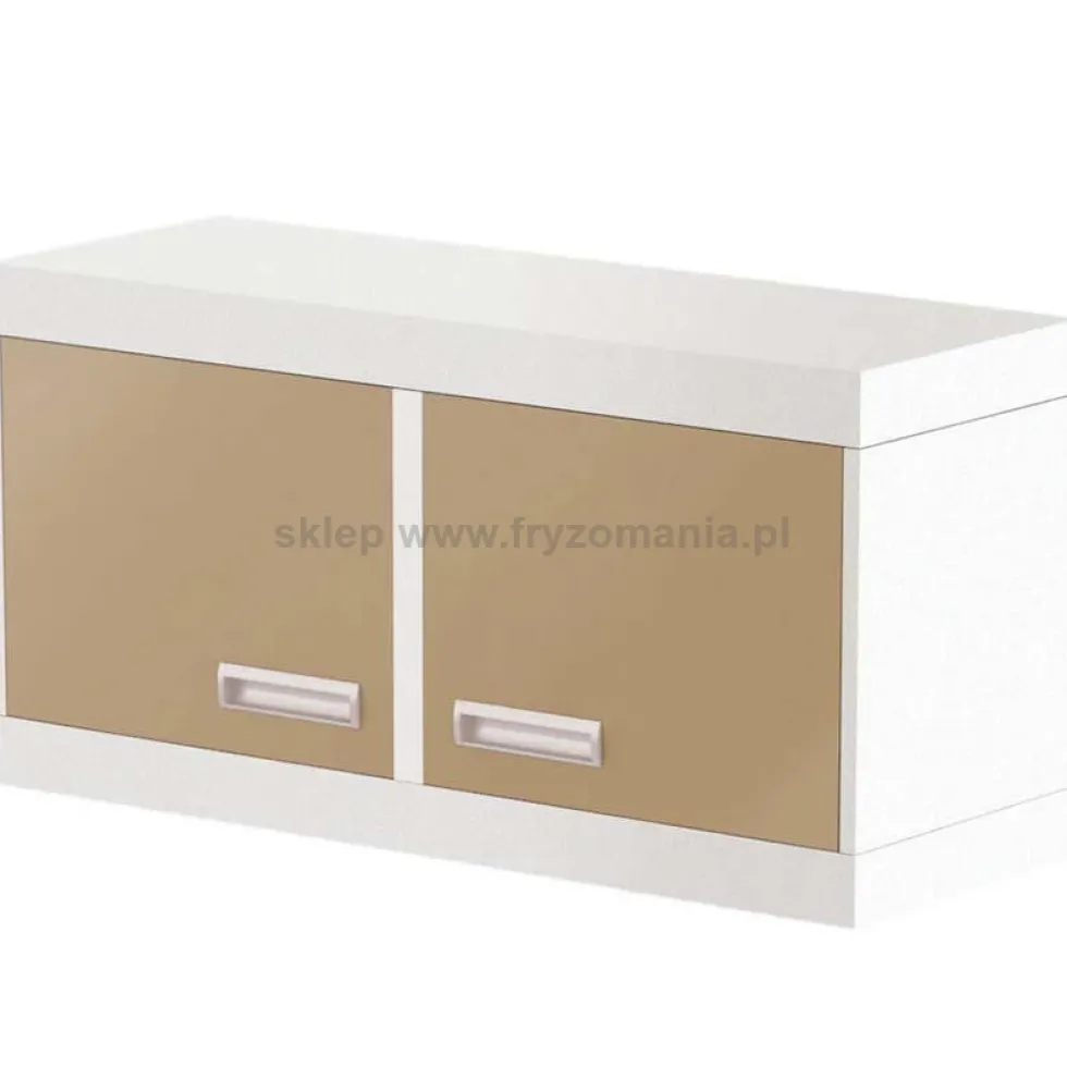 Panda W-100 Labor / Szafka wisząca do salonu fryzjerskiego, płyta fornir