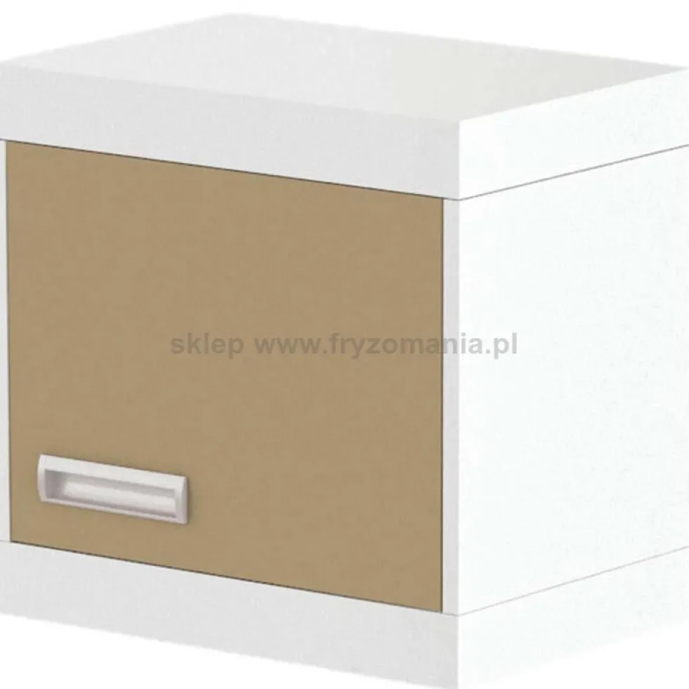 Panda W-50 Labor / Szafka wisząca do salonu fryzjerskiego, płyta MDF