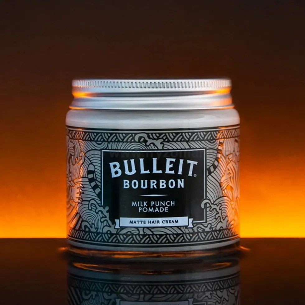 Pan Drwal Bulleit Bourbon Milk Matowa pasta do włosów o średnim chwycie dla mężczyzn 120ml
