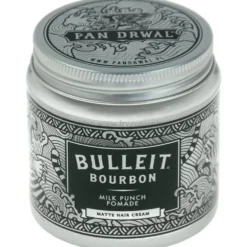 Pan Drwal Bulleit Bourbon Milk Matowa pasta do włosów o średnim chwycie dla mężczyzn 120ml