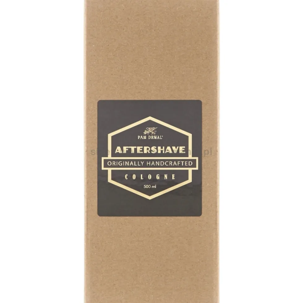 Pan Drwal Cologne Aftershave woda po goleniu z dodatkiem gliceryny 500ml
