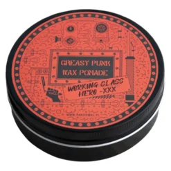 Pan Drwal Greasy Punk Wax Pomada woskowa do stylizacji włosów o zapachu mandarynkowo-kolońskim 135g