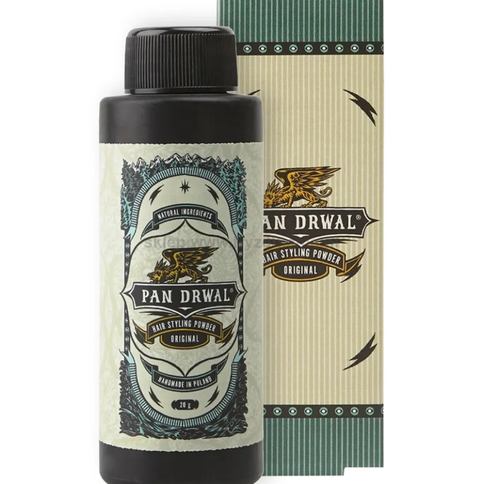 Pan Drwal Original Puder do stylizacji włosów dla mężczyzn 20g