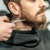 Pan Drwal x Renomed CS7 Silver, nożyczki do brody i wąsów