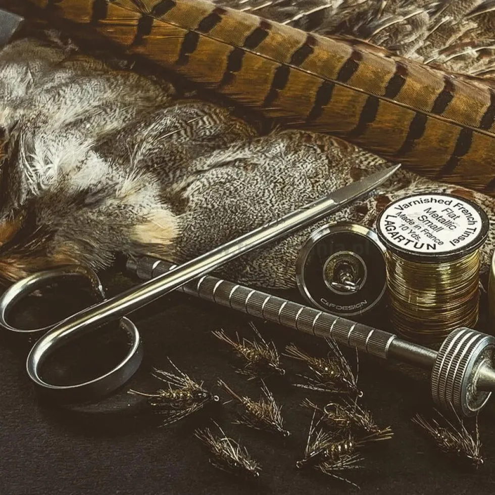 Pan Drwal x Renomed CS7 Silver, nożyczki do brody i wąsów