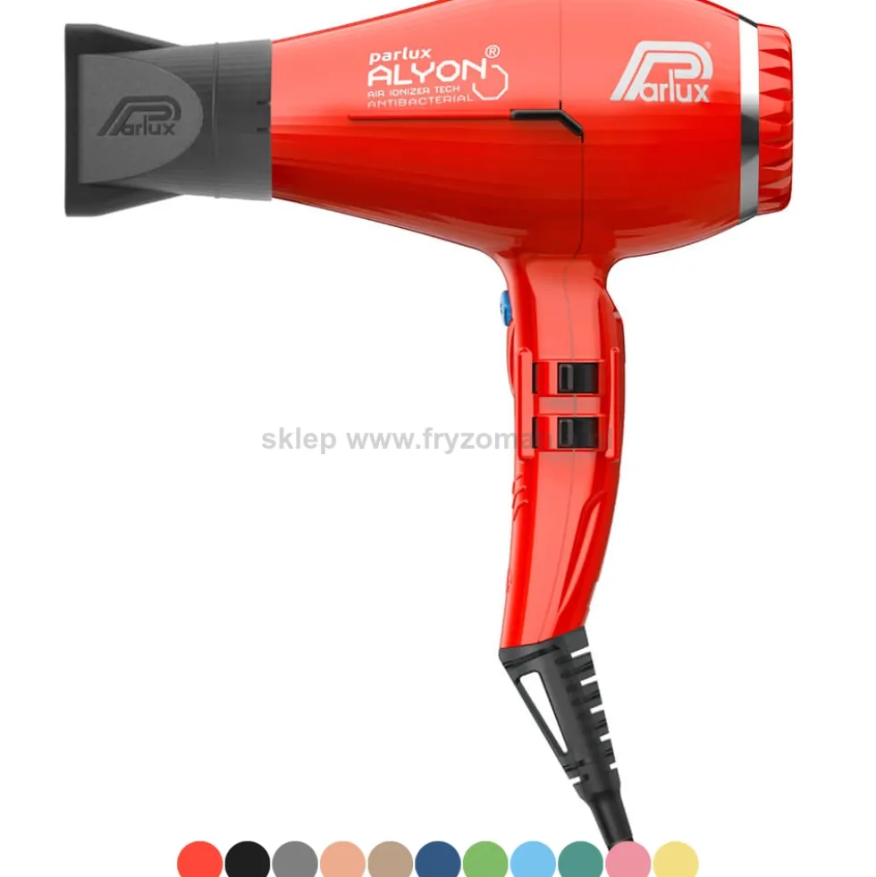 Parlux Alyon Suszarka do włosów z jonizacją, różne kolory 2250W