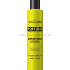 Placenta Life Keratimask Post Liso zestaw po keratynowym prostowaniu włosów, szampon + odżywka 2x250ml + spray 50ml