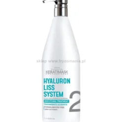 Placenta Life Keratinmask Hyaluron Liss - zestaw do keratynowego prostowania włosów szampon, serum i balsam 3x1000ml