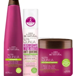 Placenta Life Nutri Quinua - zabieg proteinowy na włosy, mocno odbudowujący, szampon 350ml, maska 350g i odżywka dwufazowa 200ml