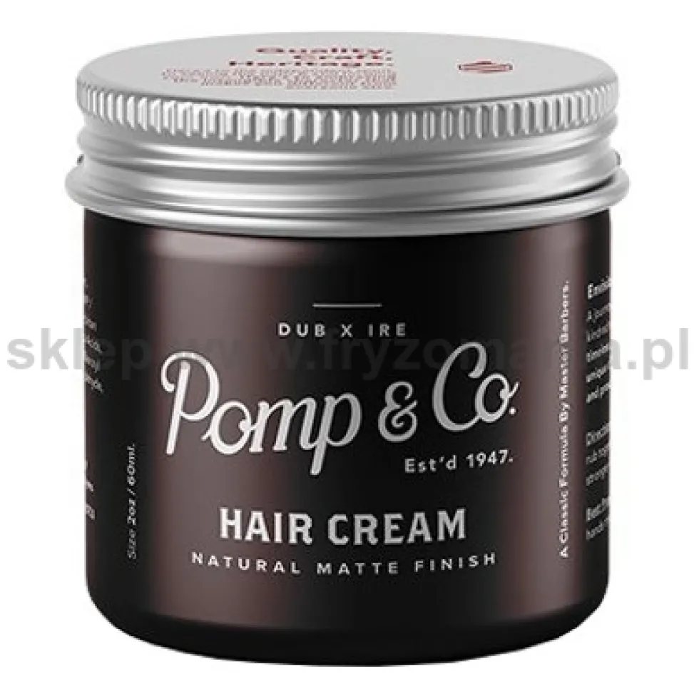 Pomp & Co. Hair Cream matowa pasta do włosów 60ml