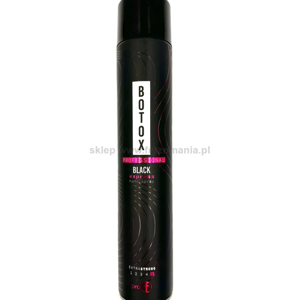 Pro-F Botox Express Black Lakier do włosów, bardzo mocny 750ml