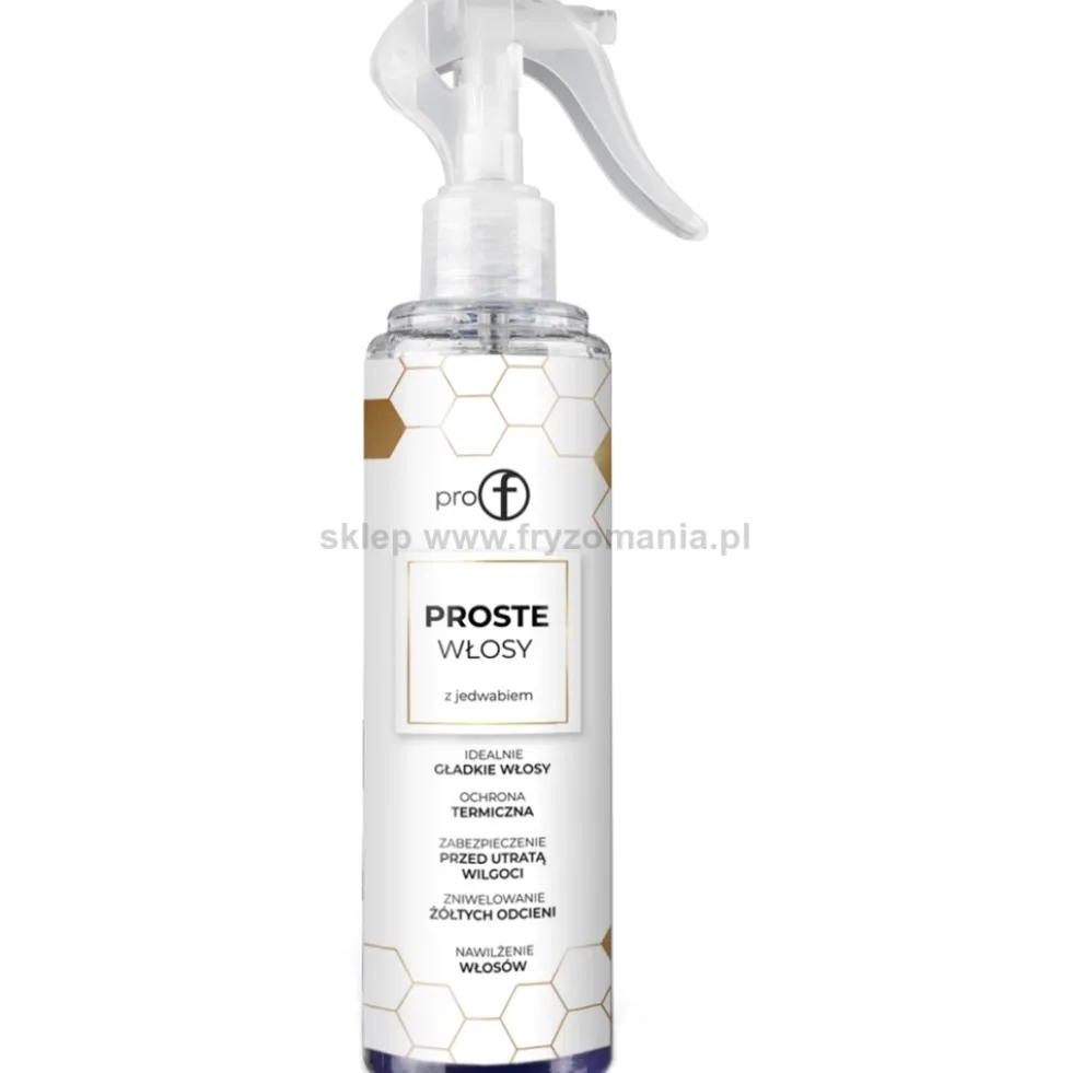 Pro-F Spray do prostowania włosów z jedwabiem 250ml