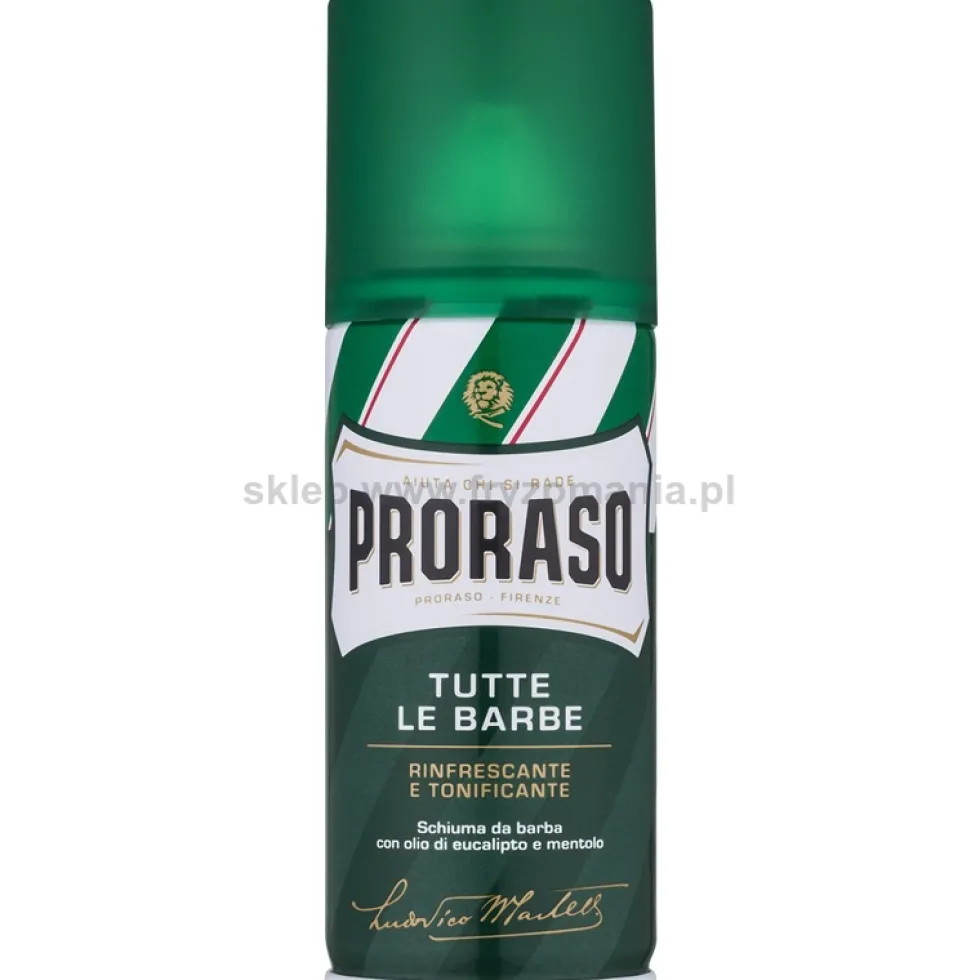 Proraso Green Foam pianka do golenia do skóry normalnej 100ml