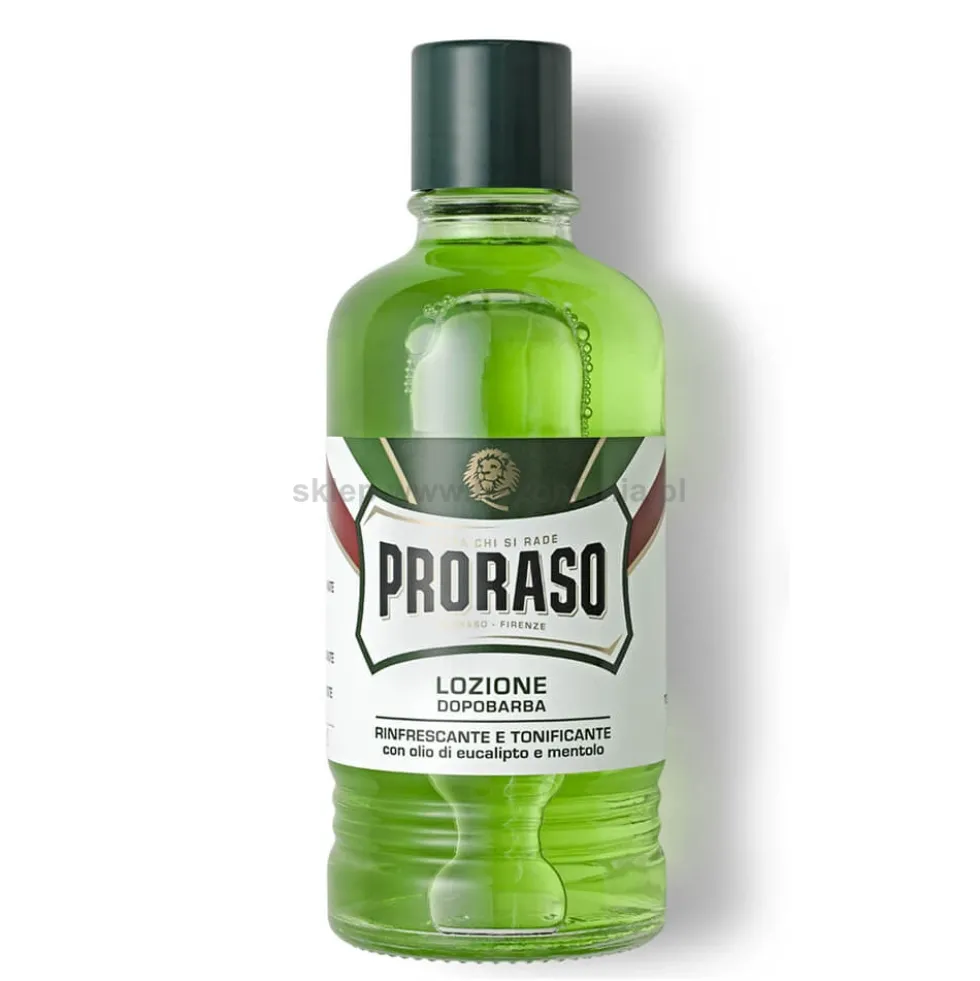 Proraso Green Lotion odświeżający po goleniu dla mężczyzn 400ml + pompka