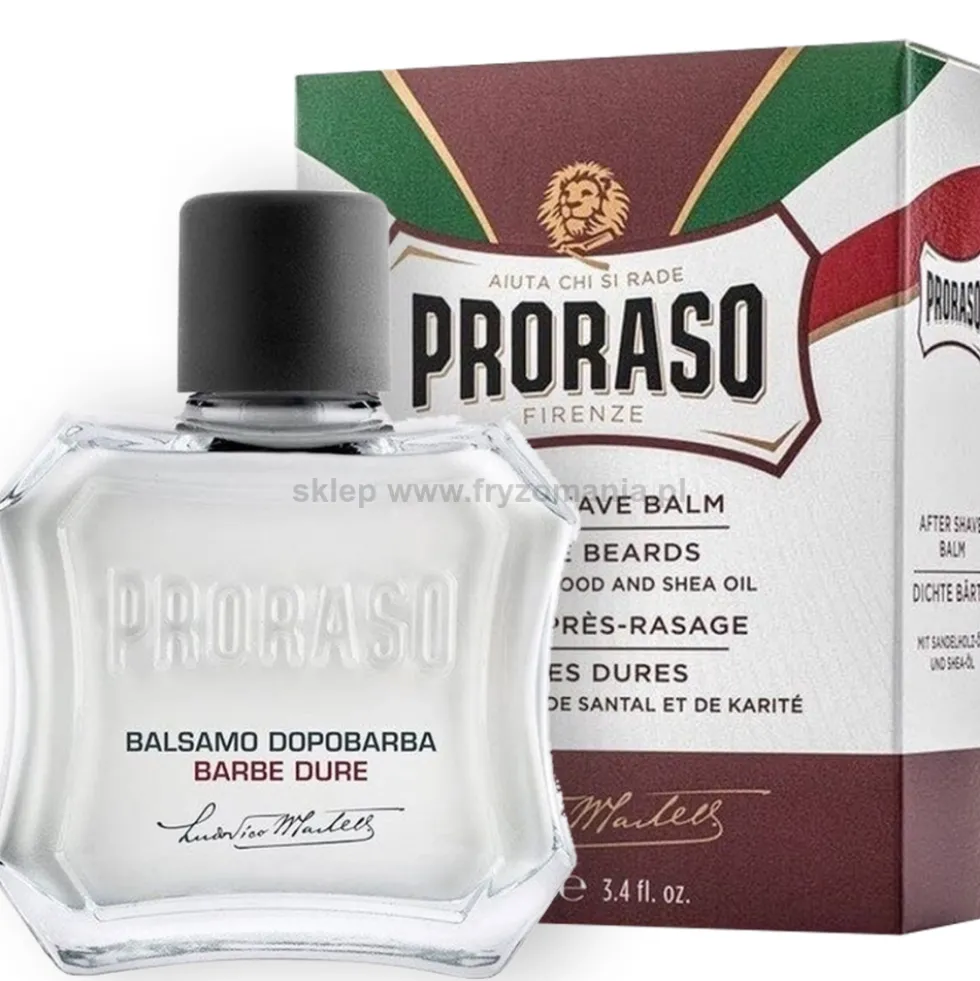 Proraso Red Aftershave balsam po goleniu 100ml