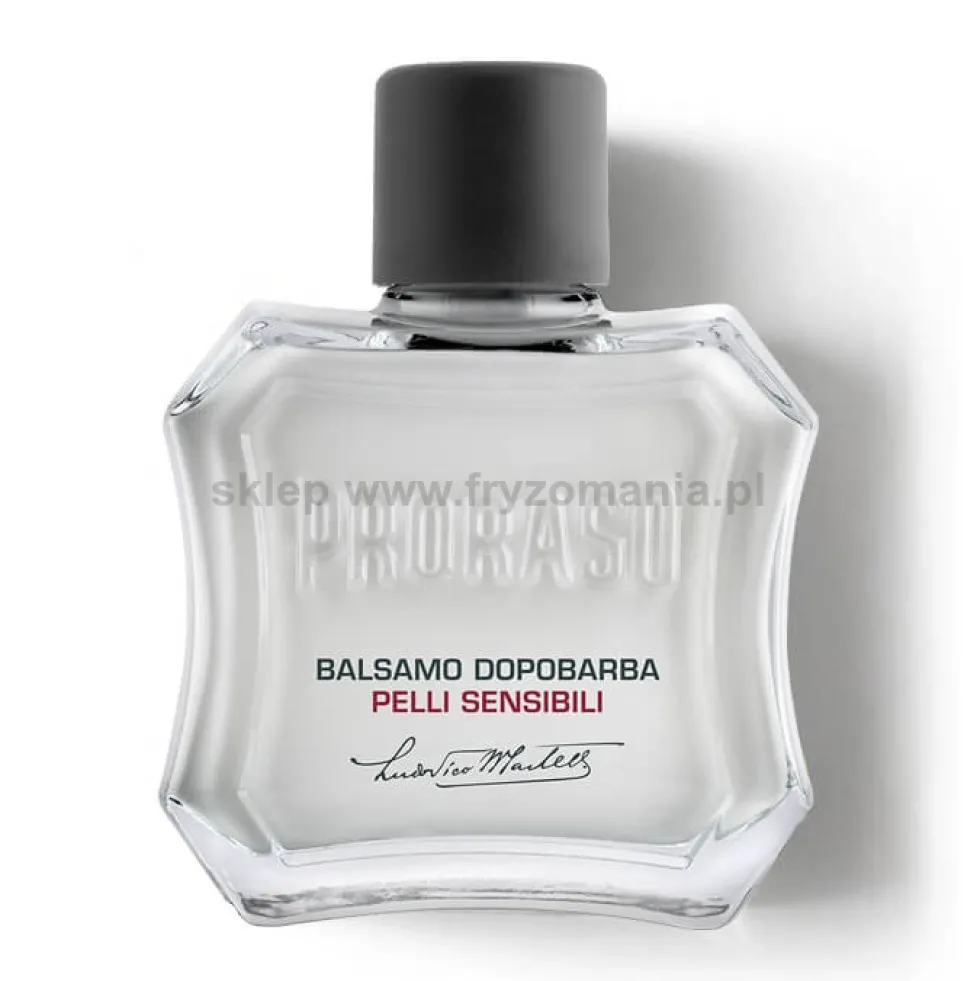 Proraso White Aftershave balsam po goleniu do skóry wrażliwej 100ml
