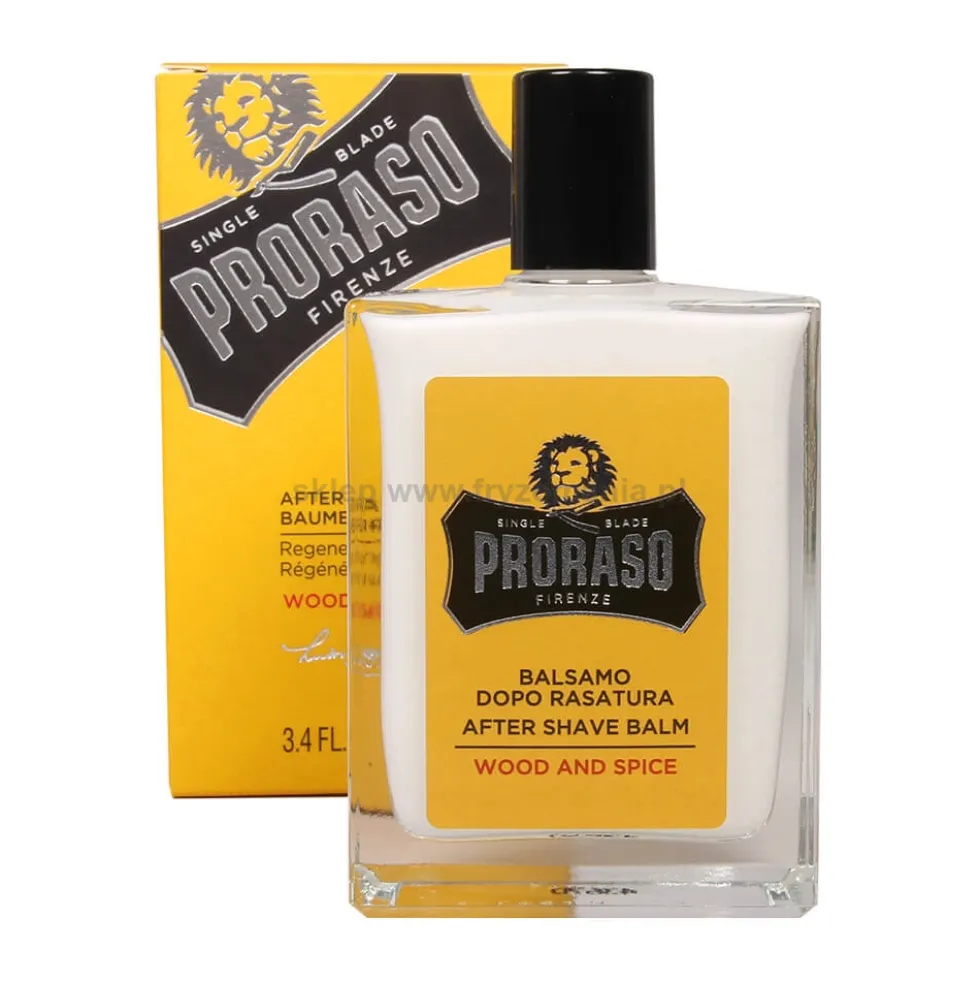 Proraso Wood&Spice After shaving Balsam po goleniu z olejkiem eukaliptusowym 100ml