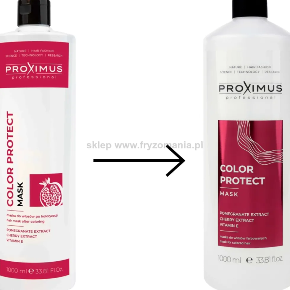 Proximus Color Protect Maska do włosów farbowanych 1000ml