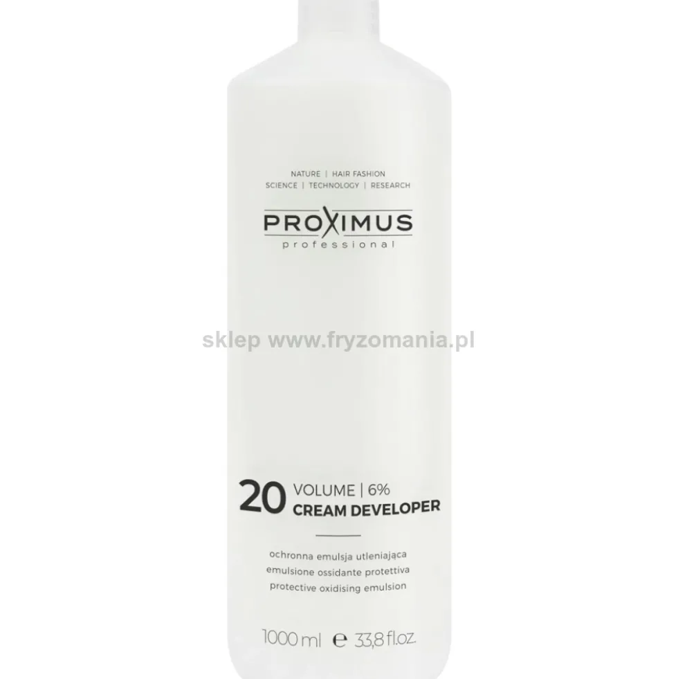 Proximus emulsja utleniająca, oksydant 1,5%, 3%, 6%, 9%, 12% 1000ml