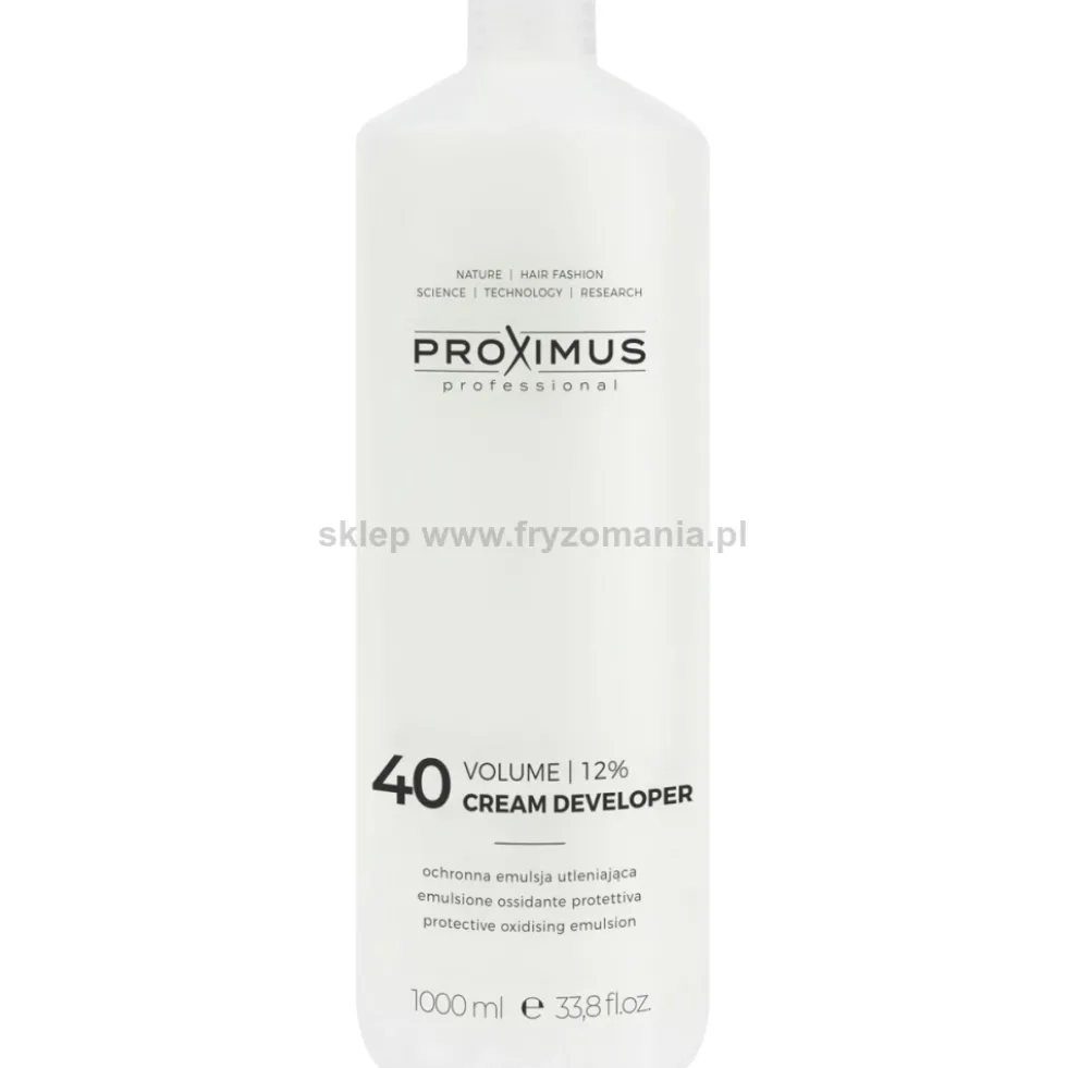 Proximus emulsja utleniająca, oksydant 1,5%, 3%, 6%, 9%, 12% 1000ml