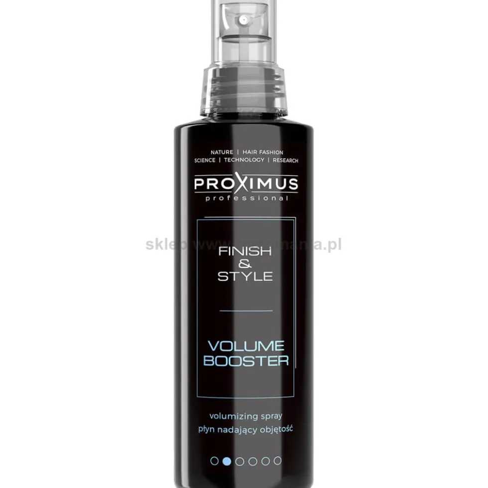 Proximus Finish&Style Volume Booster Spray na objętość do włosów cienkich i średnich 200ml