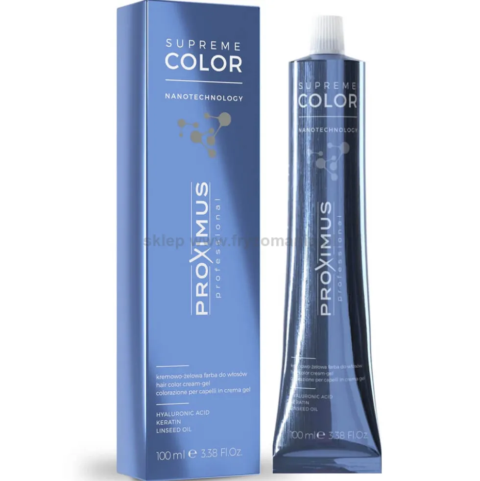 Proximus Supreme Color Nanotechnology Farba tonująca do włosów z kwasem hialuronowym 100ml