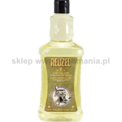Reuzel 3-in-1 Tea Tree szampon, odżywka żel pod prysznic 1000ml