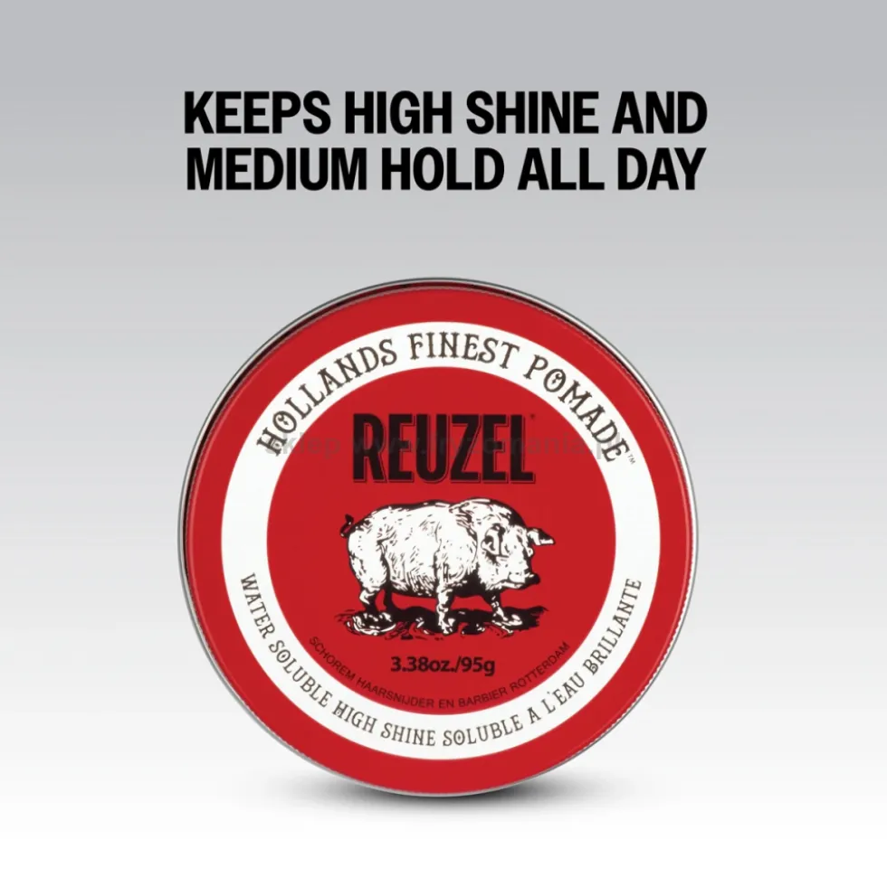 Reuzel Red High Shine Pomada do włosów, średnie utrwalenie 95g