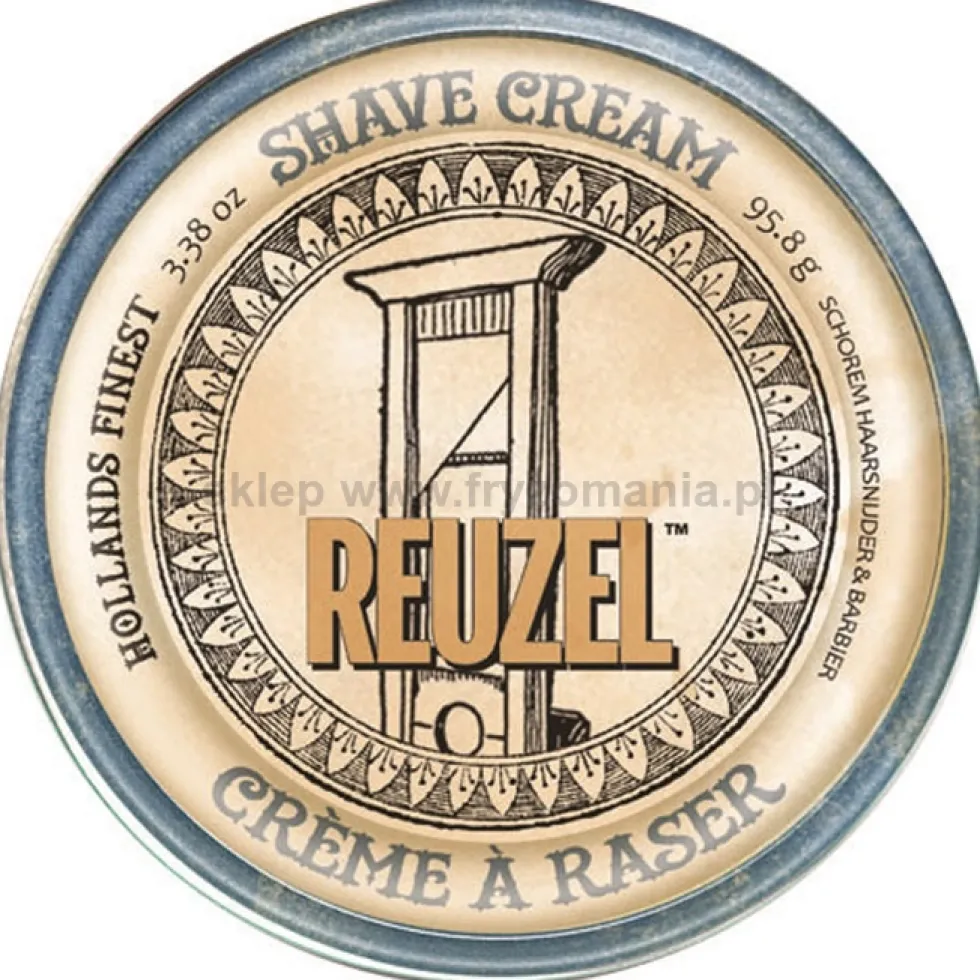 Reuzel Shave Cream krem do golenia dla mężczyzn 283,5g