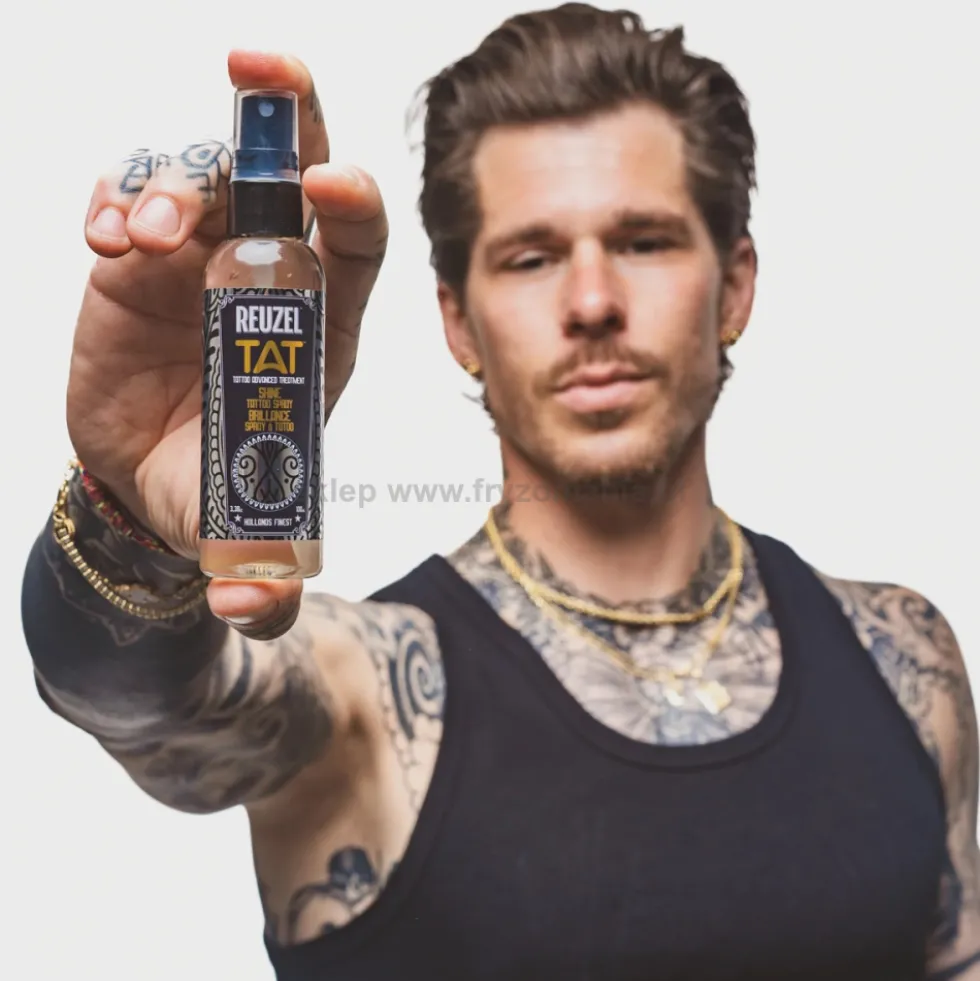 Reuzel TAT Shine Brilliance nabłyszczający spray do tatuażu 100ml