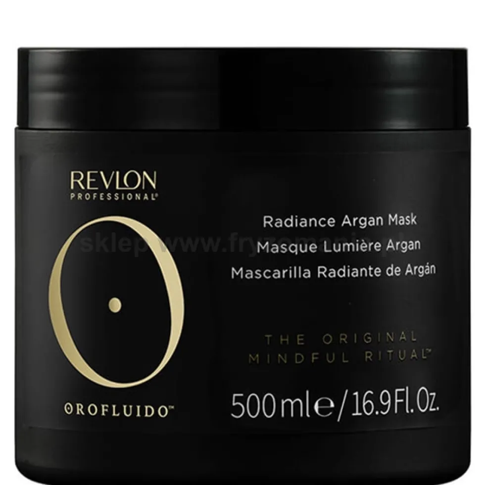 Revlon Orofluido Maska rozświetlająca włosy z olejkiem arganowym 500ml