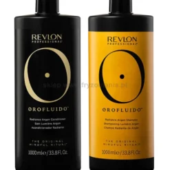 Revlon Orofluido - zestaw rozświetlający włosy szampon 1000ml i odżywka 1000ml