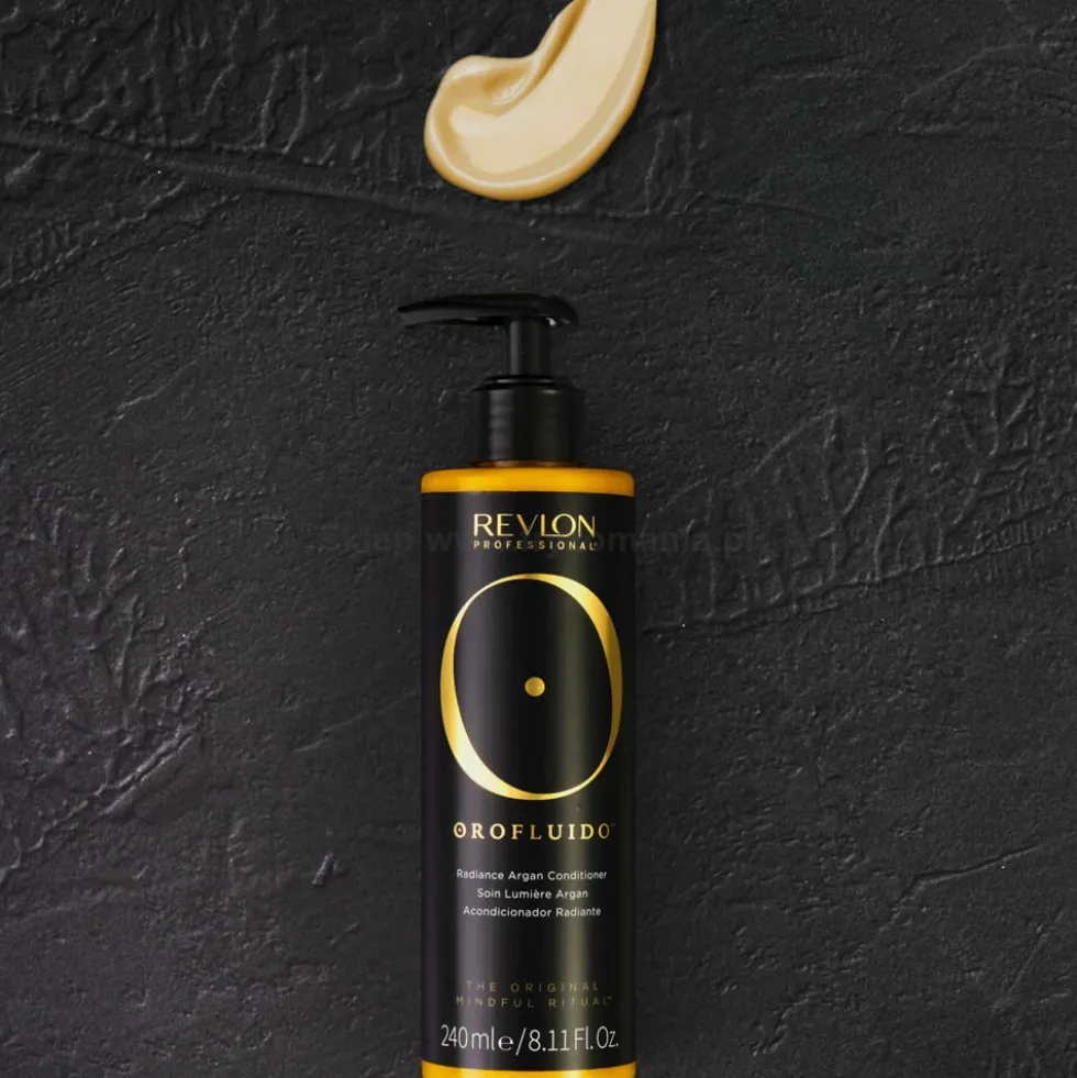 Revlon Orofluido - zestaw rozświetlający włosy szampon 240ml i odżywka 240ml