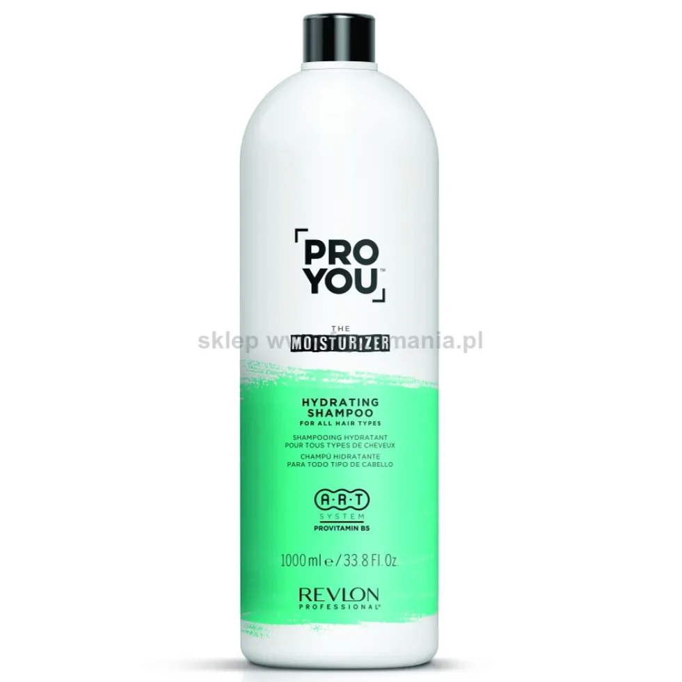 Revlon ProYou Moisturizer Hydrating szampon odżywczy i nawilżający dla włosów suchych 1000ml