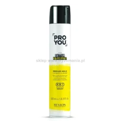 Revlon ProYou Setter Hairspray Medium lakier do włosów umiarkowanie utrwalający i zwiększający objętość 500ml