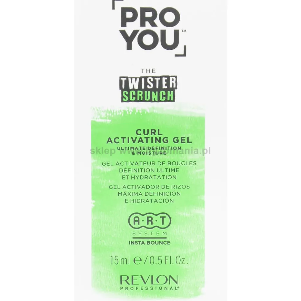 Revlon ProYou The Twister Scrunch Aktywator w żelu do włosów kręconych 15ml