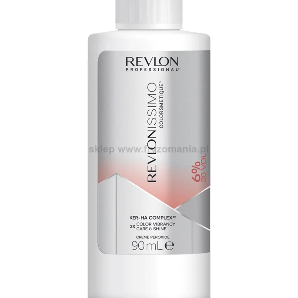 Revlon Revlonissimo Peroxide KER-HA Oksydant do farb 6% i 9% emulsja utleniająca 90ml