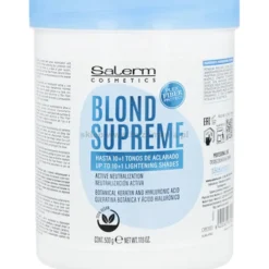 Salerm Cosmetics Blond Supreme Rozjaśniacz do włosów, do 10+1 tonów 500g